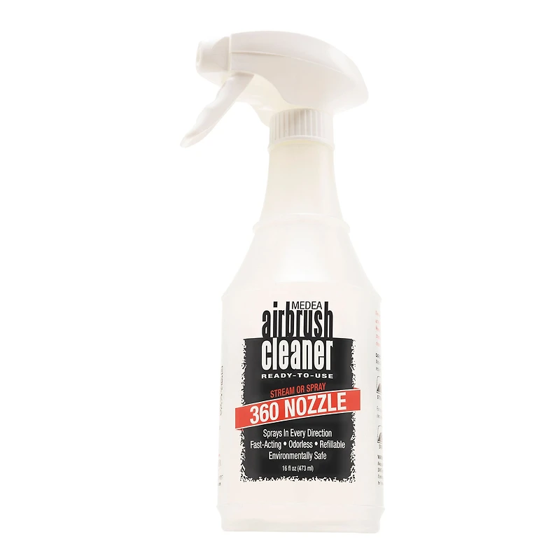 Medea Airbrush Cleaner with Nozzle - 16 oz