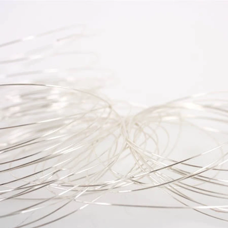 Silver Plated Round Metal Wire