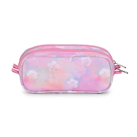 Grande trousse à accessoires - marguerites néon