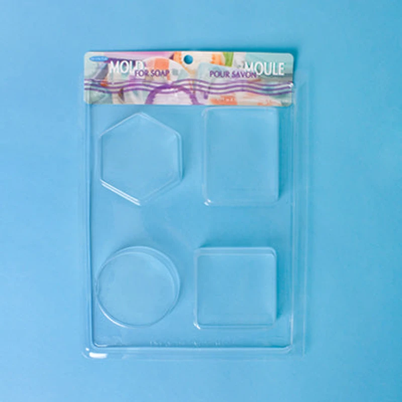 Soap mold - 4 shapes