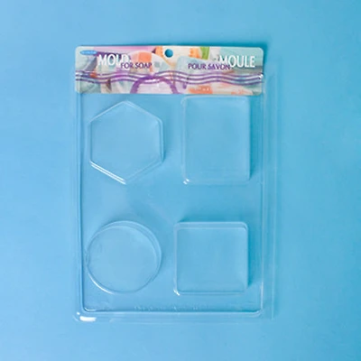 Soap mold - 4 shapes