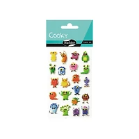 Autocollants Cooky - monstres