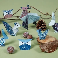 60-Sheet Origami Kit - Forest Animals