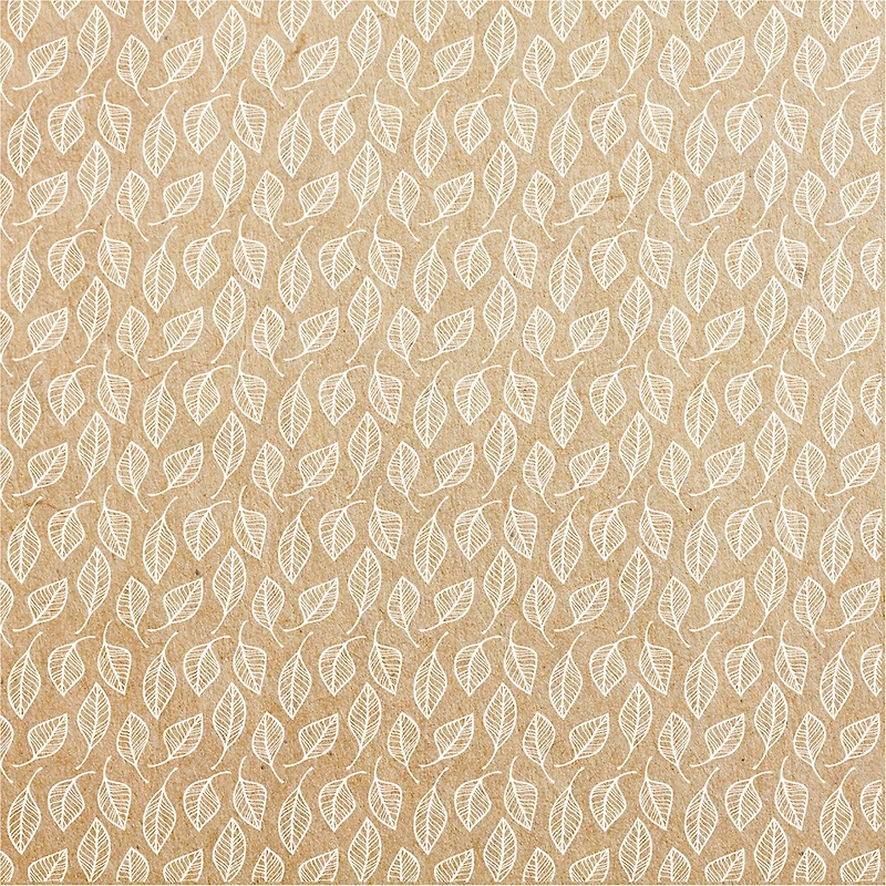 A4 Printer Paper Pad - Floral Kraft