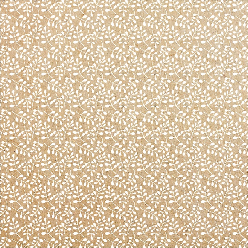 A4 Printer Paper Pad - Floral Kraft