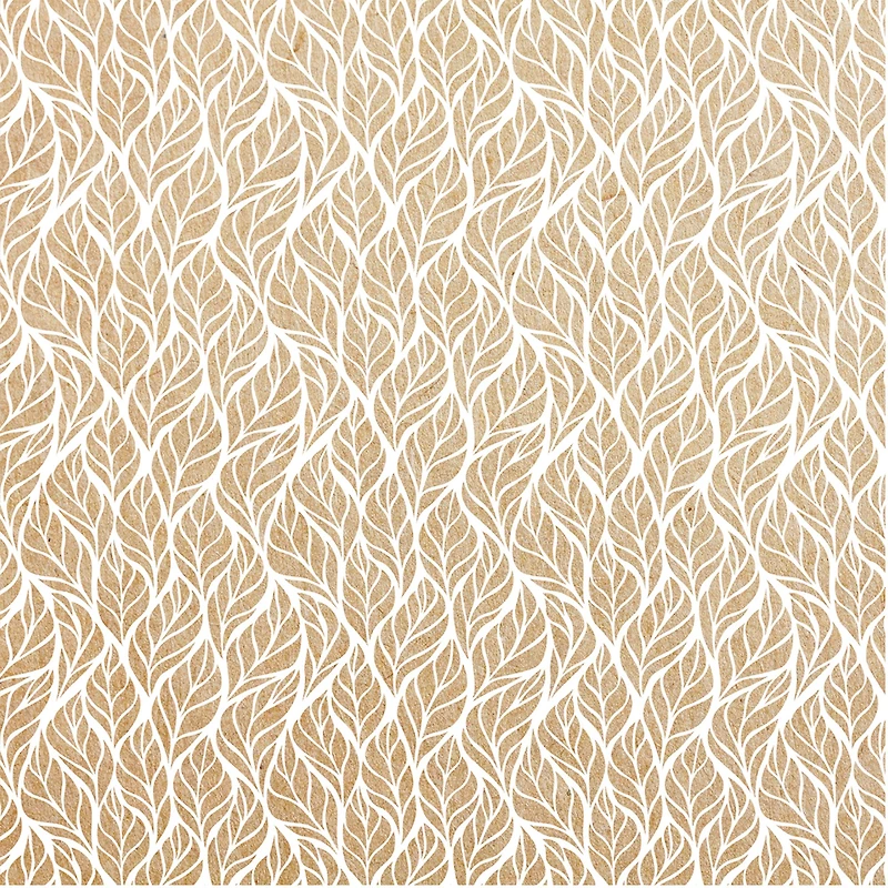A4 Printer Paper Pad - Floral Kraft
