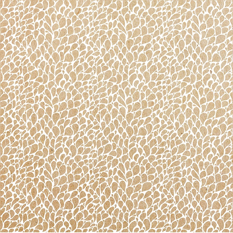 A4 Printer Paper Pad - Floral Kraft