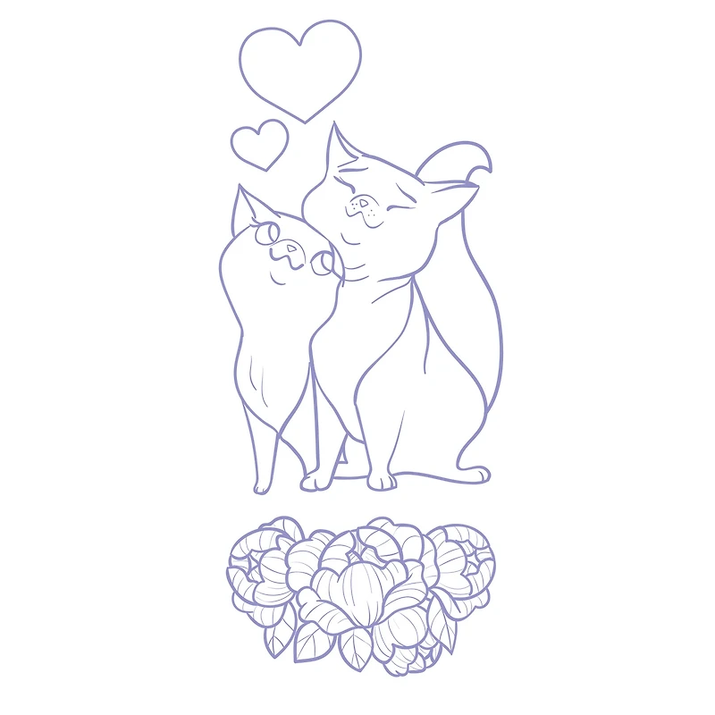 Graffy Bookmarks - Cats