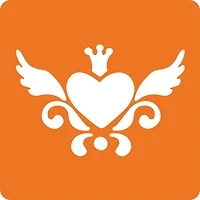 mandarine 6 pochoirs coeurs