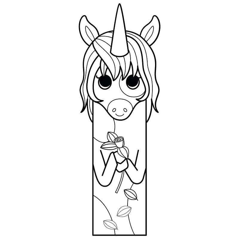 Graffy Bookmark - Unicorns