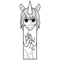 Graffy Bookmark - Unicorns