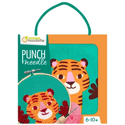 Kit punch needle - tigre