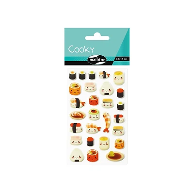 3D Cooky Stickers