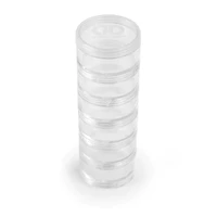 6-Pack Diamond Dotz Stackable Storage Cylinders
