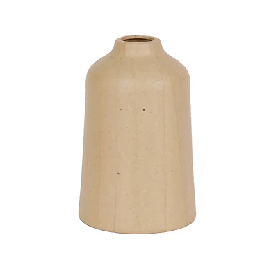 Vase artisanal en papier mâché - moyen