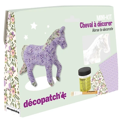 Mini kit Décopatch - cheval
