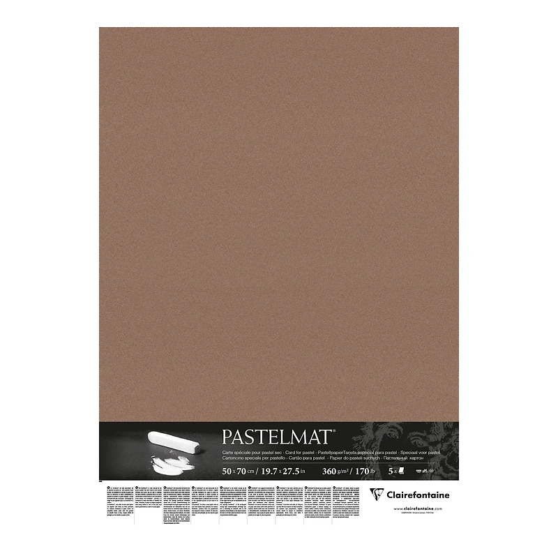 Pastelmat Sheet : 50 x 70 cm