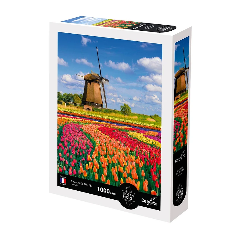 Casse-tête 1000 mcx - « Champs de tulipes, Hollande »