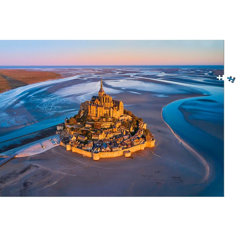 1,000-Piece Puzzle - "Mont-Saint-Michel, Normandy"