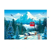 1,000-Piece Puzzle - "Mountain Village"