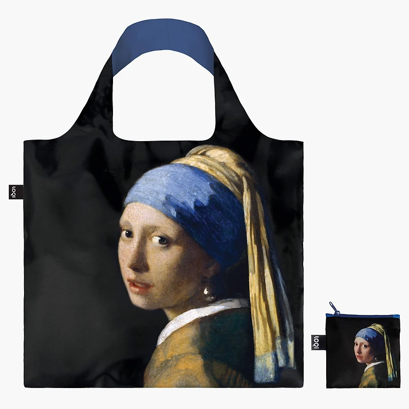 Sac fourretout - Johannes Vermeer, La jeune fille à la perle