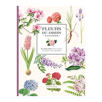 Mes fleurs du jardin à colorier - French Ed.