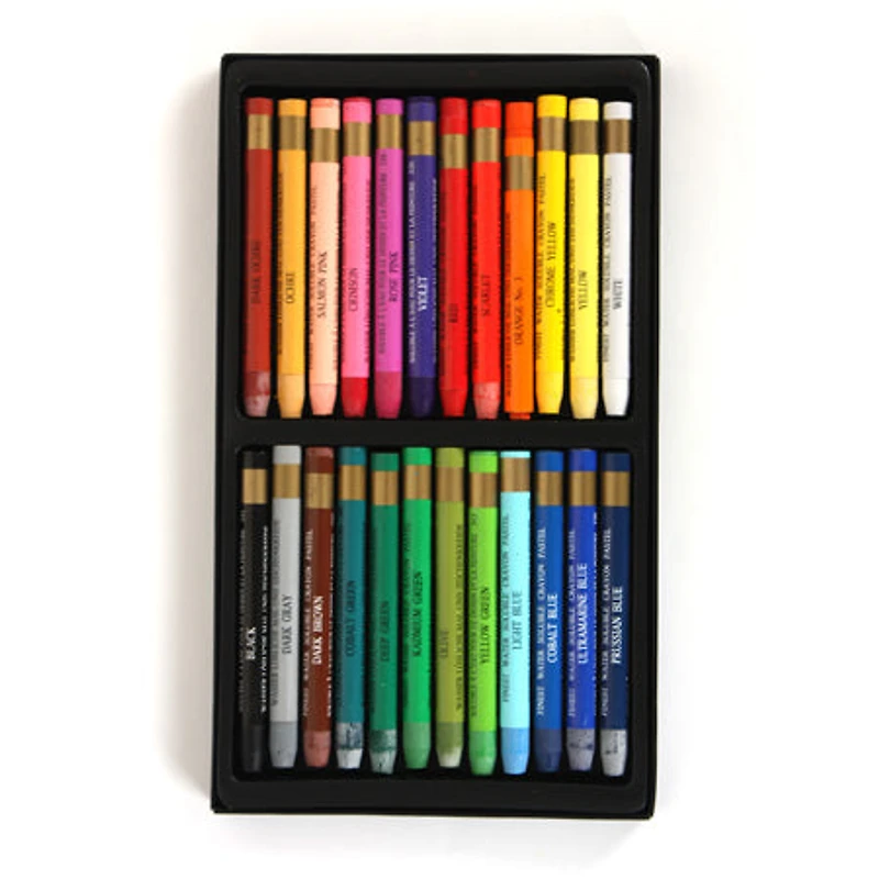 Mungyo 24 Watercolor Chalks Box