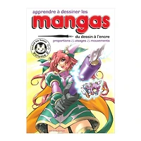 Apprentice à dessiner les mangas : Du dessin à l'encre, Volume 2 - French Ed.