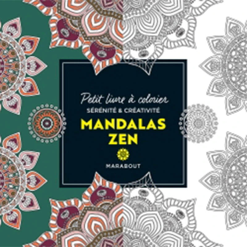Petit livre à colorier : Mandalas zen - French Ed.