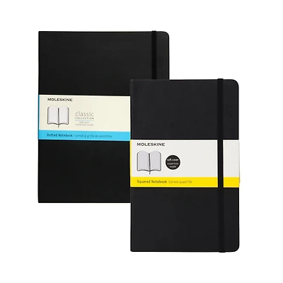 Classic Notebook - Squared, Soft Cover