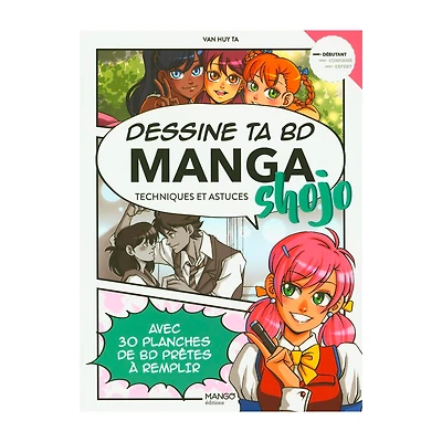 Dessine ta BD manga shojo - French Ed.