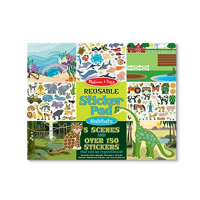 Habitats Reusable Sticker Book