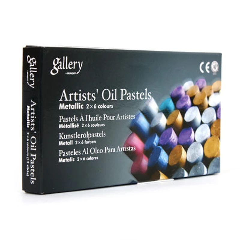 Mungyo 12 Oil Pastel Metallic Colours
