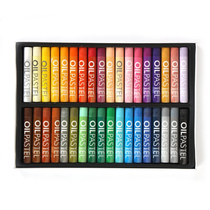 Ens. 48 pastels à l'huile pour artistes
