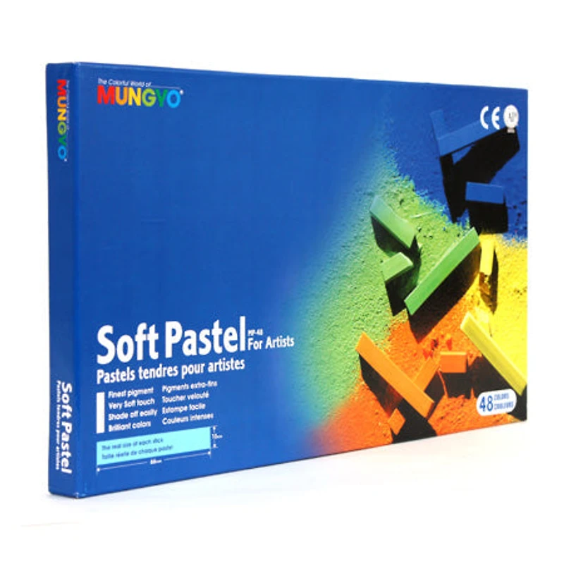 Mungyo Dry Pastel Square 48 Colors