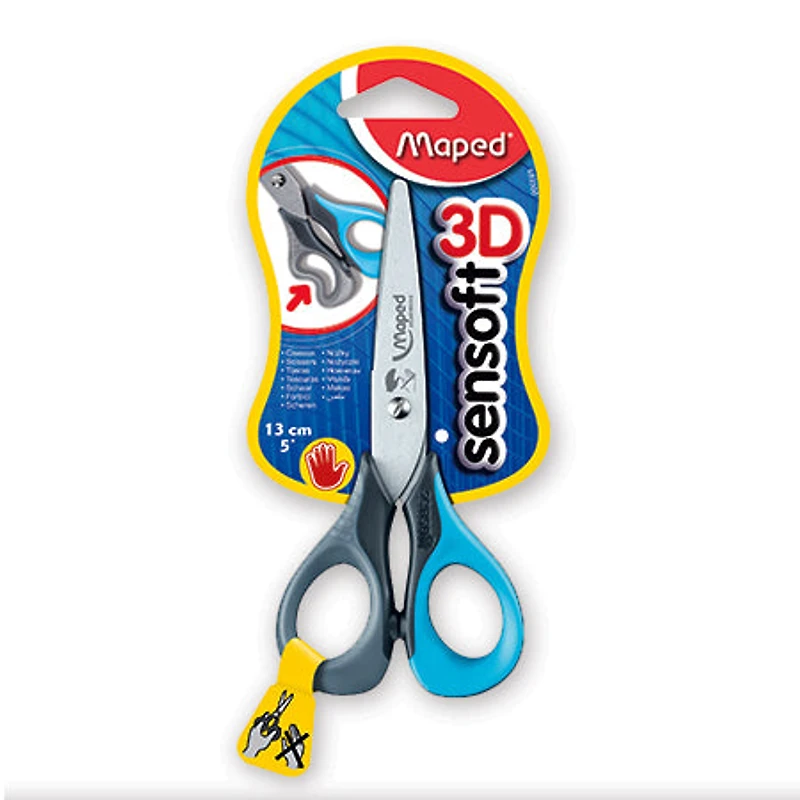 Maped ciseau Sensoft 13 cm gaucher