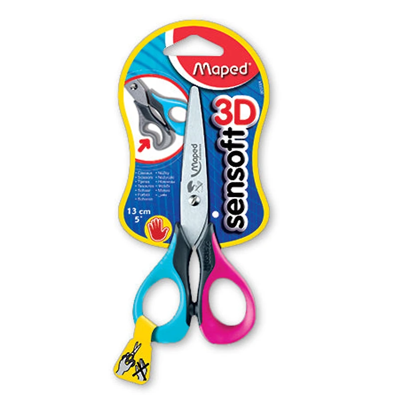 Maped ciseau Sensoft 13 cm gaucher