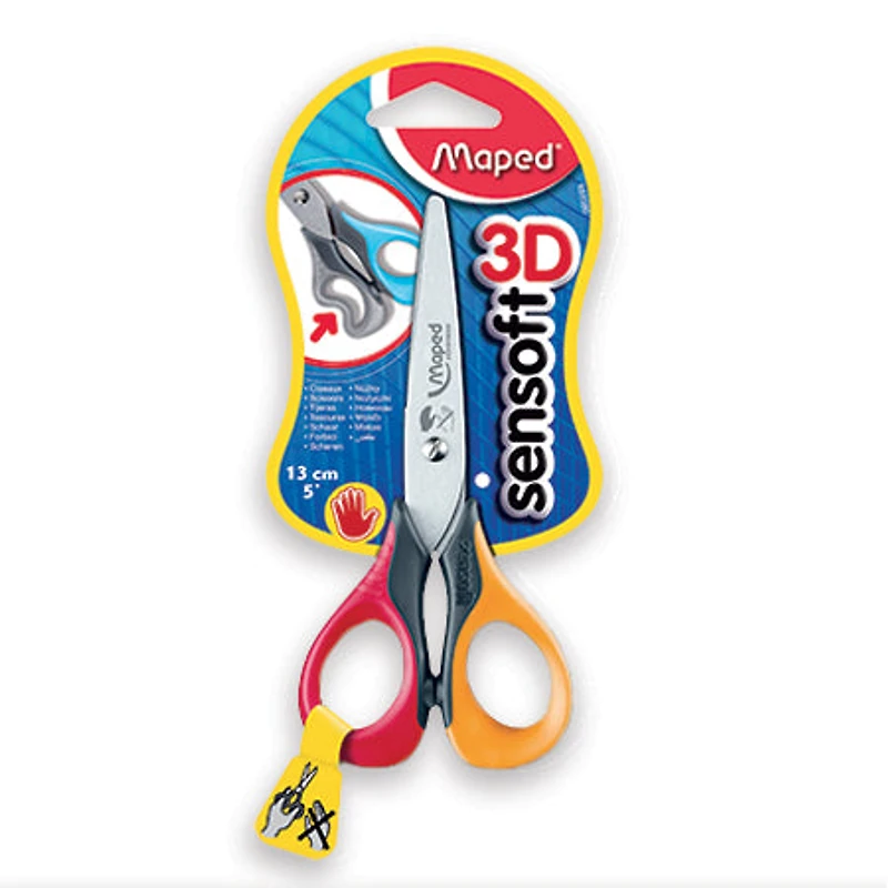 Maped ciseau Sensoft 13 cm gaucher