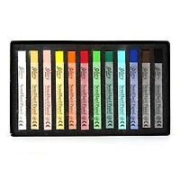 Mungyo Semi-Hard Pastel Box 12 Assorted