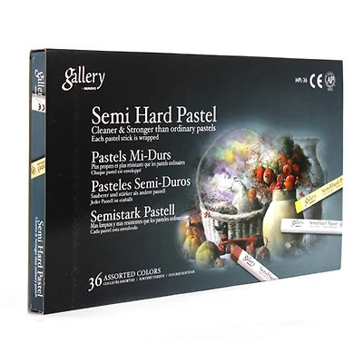 Mungyo Semi-Hard Pastel Box 36 Assorted
