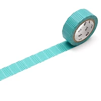 MT Washi Masking Tape - Diagonal Green