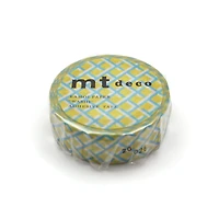 MT Washi Masking Tape - Mesh Yellow