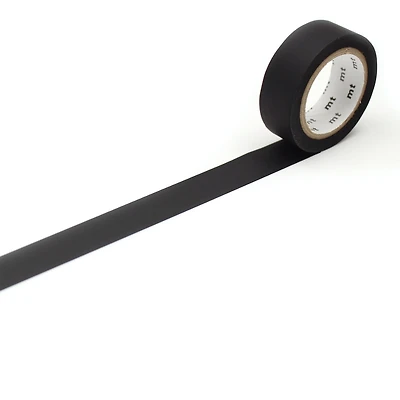 MT Washi Masking Tape - Matte Black