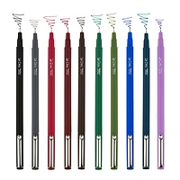 10-Pack Le Pen Fineliners - Dark Colours