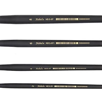 Set of 5 Synthetic Paintbrushes