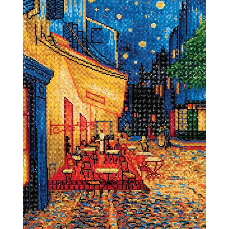 Kit créatif Diamond Dotz - Le Café de nuit, Van Gogh