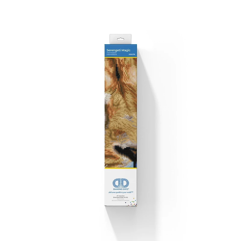 Kit créatif Diamond Dotz - La magie du Serengeti