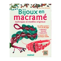 Bijoux en macramé: techniques et modèles originaux - French Ed.