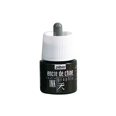 Graphic India ink
