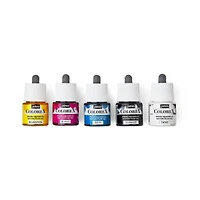 Colorex Watercolour Ink Set - Primary Colours, 5 x 45 ml